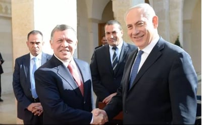 ראש הממשלה והמלך עבדאללה נפגשו היום בירדן