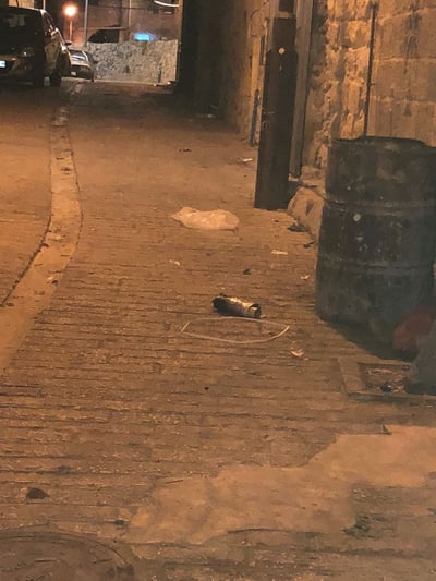 פיצוץ עז נשמע ליד מערת המכפלה בחברון; אין נפגעים