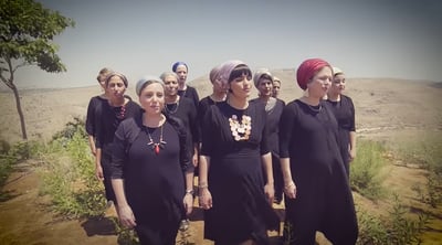 צפו: נשות השומרון בקאבר מרגש לכבוד השנה החדשה