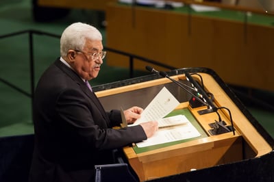 אבו מאזן תוקף באו"ם: "הסכמתי למו"מ עם נתניהו"