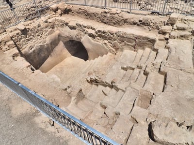 האתר הארכיאולוגי בתל חברון ייפתח מחדש לציבור