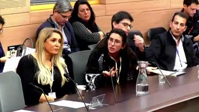 נפגעת הטרור בעדות קשה בכנסת: "לקחו לי הכל"