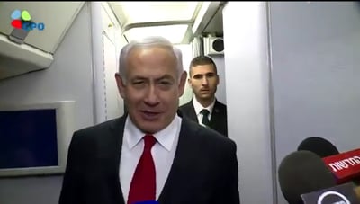 נתניהו על גנץ: "לא מתערב לשמאל בחלוקת הקולות"