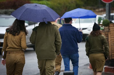סופה לסופ"ש: מיום חמישי גשם בכל הארץ ושלג בצפון