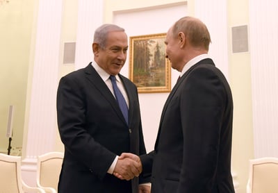 נתניהו ופוטין נפגשו: "חשוב שנמשיך לשתף פעולה"