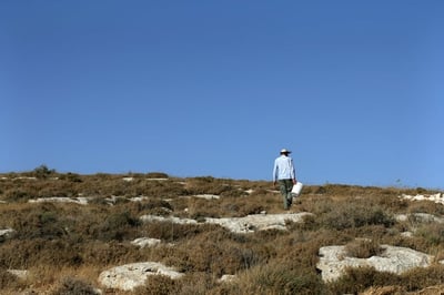 גבעה בשומרון. למצולמים אין קשר לכתבה (צילום: קובי גדעון/ פלאש90)