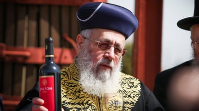 הרב הראשי על אסון מירון: "והמשכיל בעת ההיא ידום"