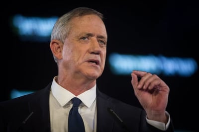 גנץ: "אנחנו נהיה המפלגה הגדולה באופן חד משמעי"