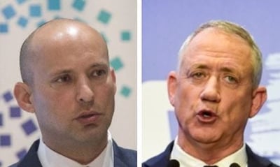 ימינה: "לא מתנהל משא ומתן עם כחול לבן"