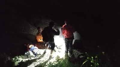 צפו: חילוץ מטייל שנפצע בנחל 'תלכיד'