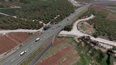 עוקף חווארה: לבחון כביש דו נתיבי ודו מסלולי