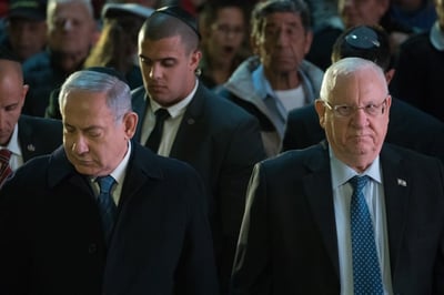 ריבלין ביקש לא לשבת ליד נתניהו