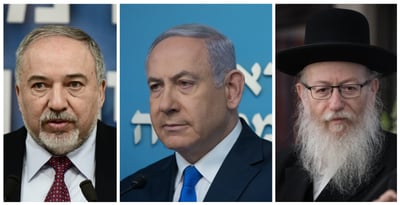 סקר מנדטים: ליברמן עוקף את החרדים, כחול לבן נחלש