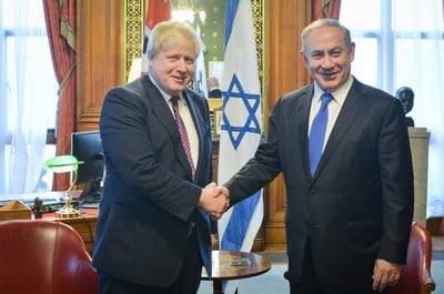 נתניהו בירך את ג'ונסון: "מצפה לעבוד עמך בשת"פ"