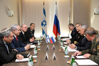 נתניהו ברוסיה: "חשוב למנוע התנגשויות מיותרות"