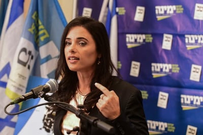 איילת שקד: "הרב רפי פרץ לא היה מביא יותר מנדטים"