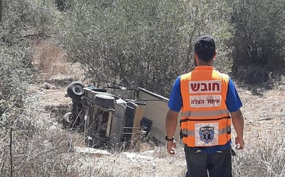 פצועים קשה בהדרדרות קלנועית מלאה לוואדי