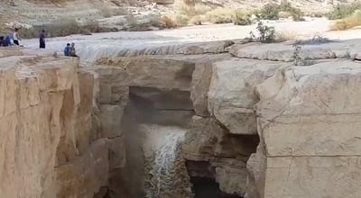 מרהיב ועוצמתי: זרימות אדירות בנחלי הדרום. צפו