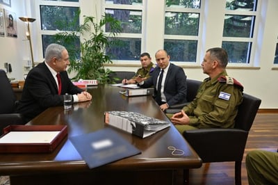 שר הביטחון בנט הכריז על מצב חירום בעוטף עזה