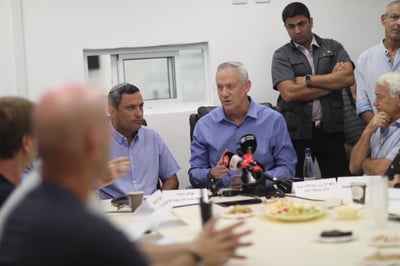 גנץ: "האחדות צריכה לשרת יותר מאירוע נקודתי חמור"