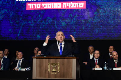 נתניהו לגנץ: ממשלת מיעוט? מה עבר לכם במוח?