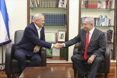 גנץ:דורש ממשלה בראשותי; נתניהו: 'הפערים קטנים'