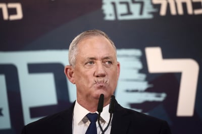 טעות קשה של גנץ: האשים את נתניהו ברצח רבין