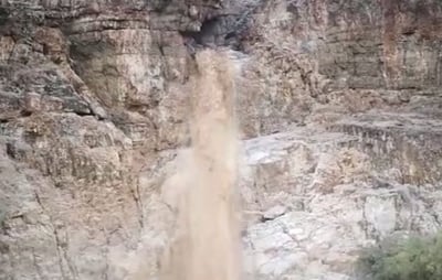 אחרי יומיים סוערים: זרימות אדירות בנחלים. צפו