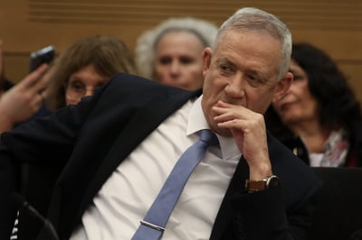 גנץ: "ואני לא ראיתי ראש ממשלה עם 3 כתבי אישום"