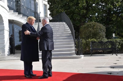 טראמפ לצד נתניהו: "זו הזדמנות לשלום, יש סיכוי"