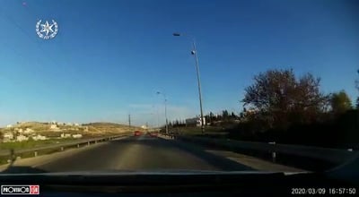 המשטרה עצרה נהג פלסטיני שלא הוציא רשיון