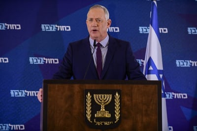 גנץ: "נתניהו אל תעשה סיבוב על אזרחי ישראל"