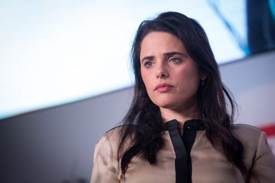 איילת שקד: "מצעד האיוולת חוזר"