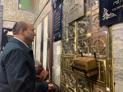 בנט אישר | סופית: תחל הנגשת מערת המכפלה