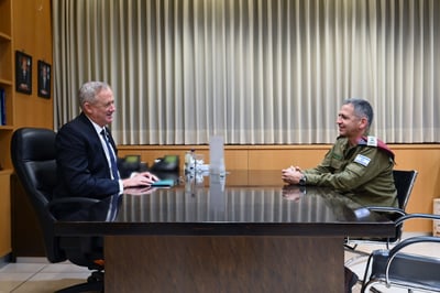 נערכים לריבונות: גנץ הורה לצה"ל להאיץ את ההכנות