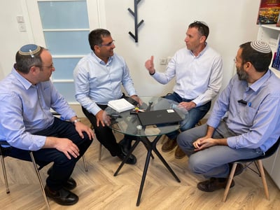 כהנא וסופר לראשי איגודי הישיבות: נמשיך לסייע ולחזק מהאופוזיציה