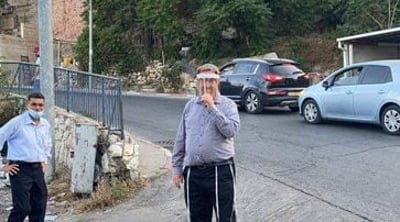 גליק סמוך לזירת האירוע