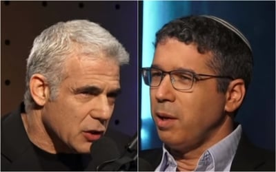 הרב חיים נבון ויאיר לפיד בשיחה מרתקת. צפו
