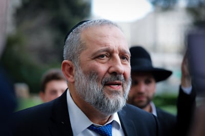 דרעי מעריך: כך ייגמרו המגעים בין כחול לבן לליכוד