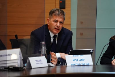 "גל קשה ומסוכן": תרחיש הבלהות של סגן שר הבריאות