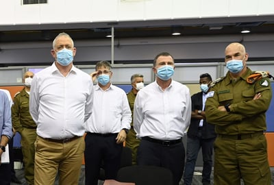 גנץ ואדלשטיין: "צריך שיתוף פעולה כדי לנצח את הנגיף"