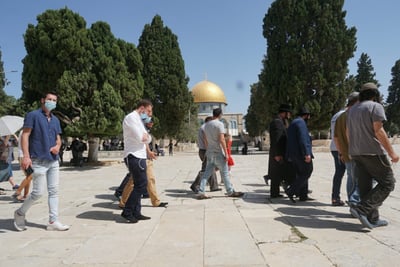 מאות יהודים עולים להר הבית,חשש ממהומות בכותל