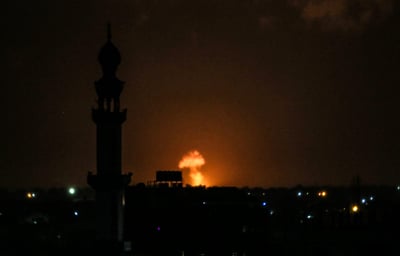 באש מטוסים וטנקים: צה"ל תקף ברצועת עזה