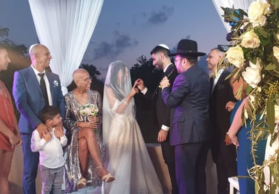 מזל טוב: בתם של דידי ומירית הררי התחתנה. צפו
