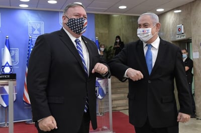 ביקור אחרון? פומפאו יגיע לישראל ויסייר ביו"ש ובגולן