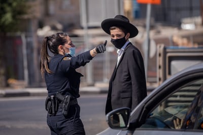 מקדם ההדבקה של המגזר החרדי – נמוך מהמגזר הכללי