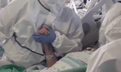 צפו; תיעוד מבפנים, כך צוותי הרפואה נאבקים בנגיף