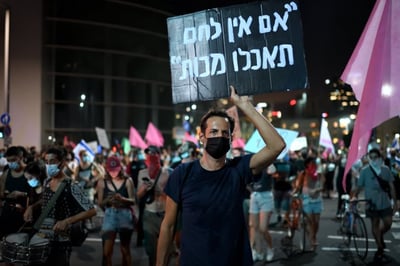 מפגינים תקפו שוטרים בתהלוכות בתל אביב