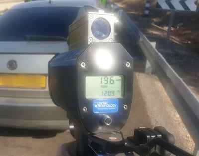 עם האישה והתינוק: תושב עראבה "טס" ב-196 קמ"ש