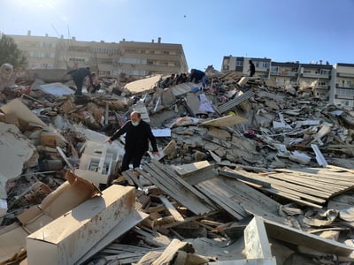 טורקיה סירבה לסיוע מצה"ל בעקבות רעידת האדמה